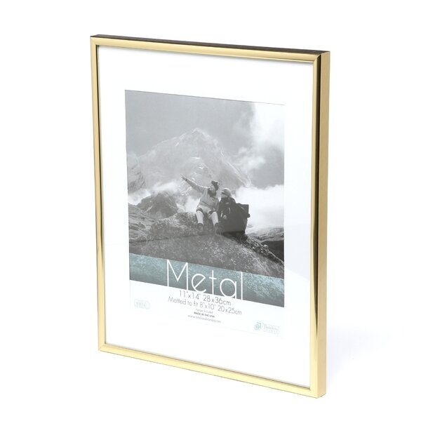 Gold Picture Frame. 14" x 18" - Image 0