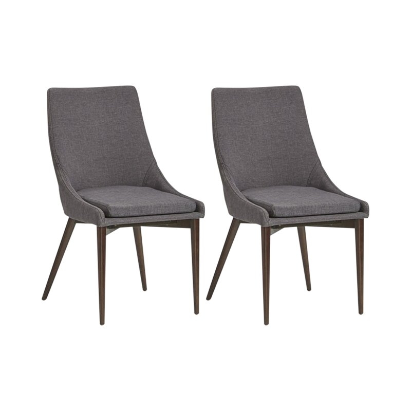 Blaisdell Linen Side Chair (Set of 2) - Image 1