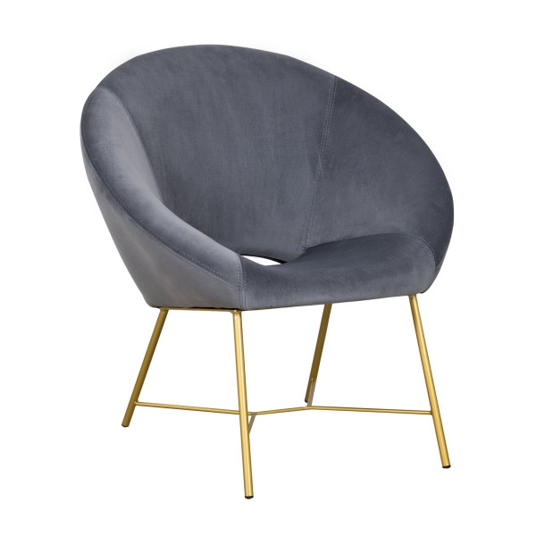 Kamila Morgan Velvet Chair - Image 0