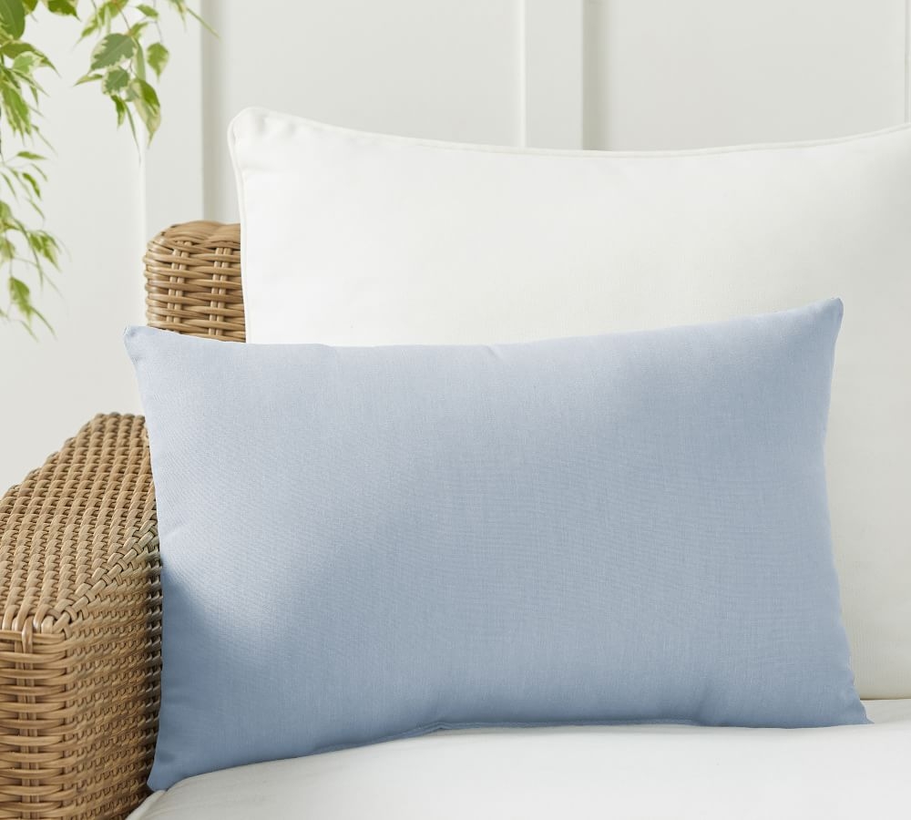 Sunbrella(R) Meridian Chambray Indoor/Outdoor Pillow, , Chambray - Image 0