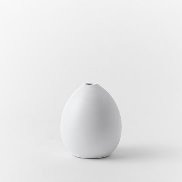 Pure White Ceramic Egg - Image 0