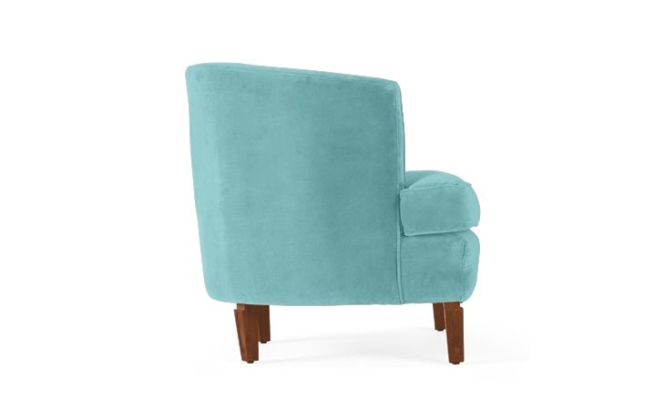Blue Leigh Mid Century Modern Chair - Notion Thunderbird - Medium - Image 1