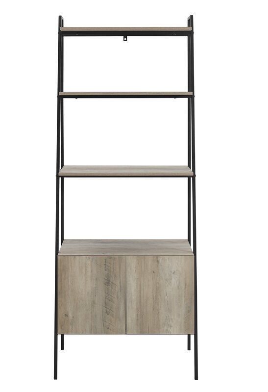 Elsene 72'' H x 28'' W Ladder Bookcase - Image 1