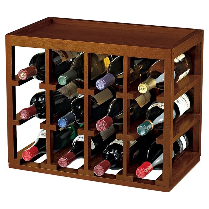 Leopold 12 Bottle Tabletop Wine Rack - Image 0