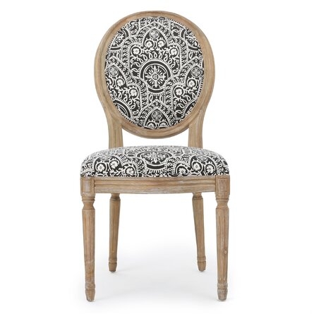 Jair Upholstered King Louis Back Side Chair (Set of 2) - Image 1