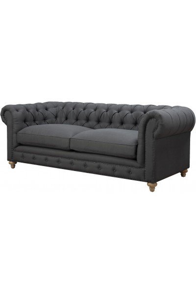 Blake Morgan Linen Sofa - Image 0
