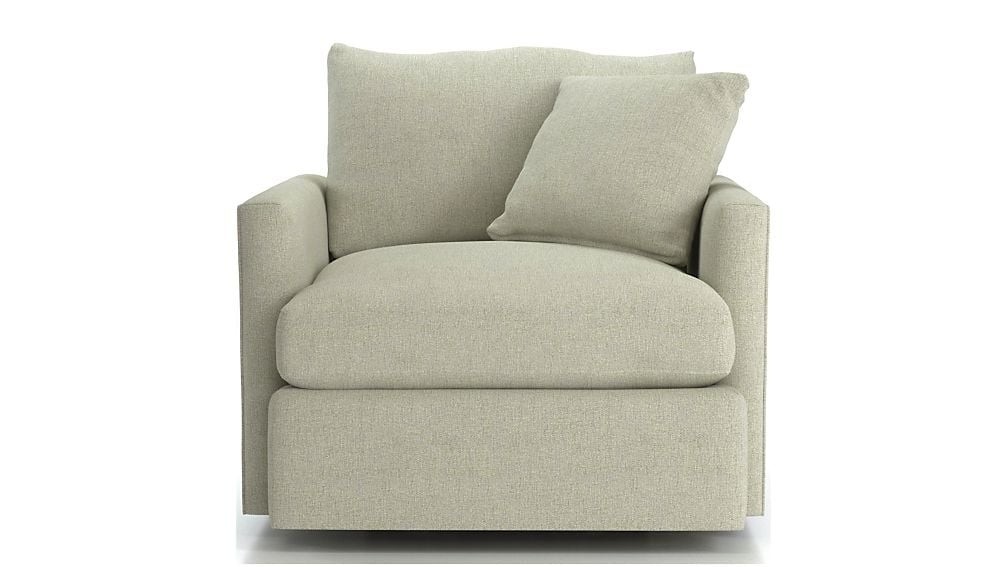 Lounge II 360 Swivel Chair - Taft Cement - Image 0