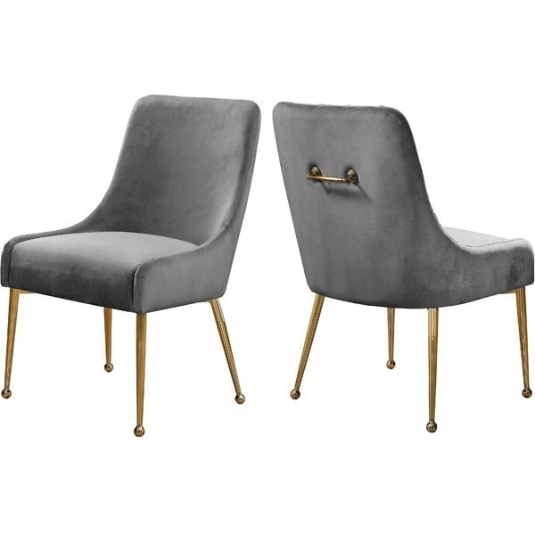 Stovall Velvet Upholstered Dining Chair - Image 0