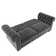 Dallas Twin 89.5'' Wide Velvet Tufted Back Convertible Sofa - Image 1