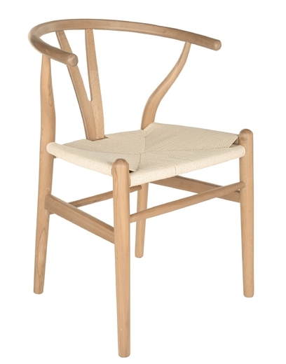CYLIA DINING CHAIR, NATURAL (SET OF 2) - Image 2
