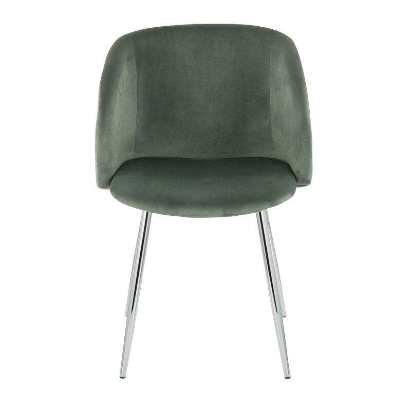 Andrica Velvet Upholstered Arm Chair - Image 1