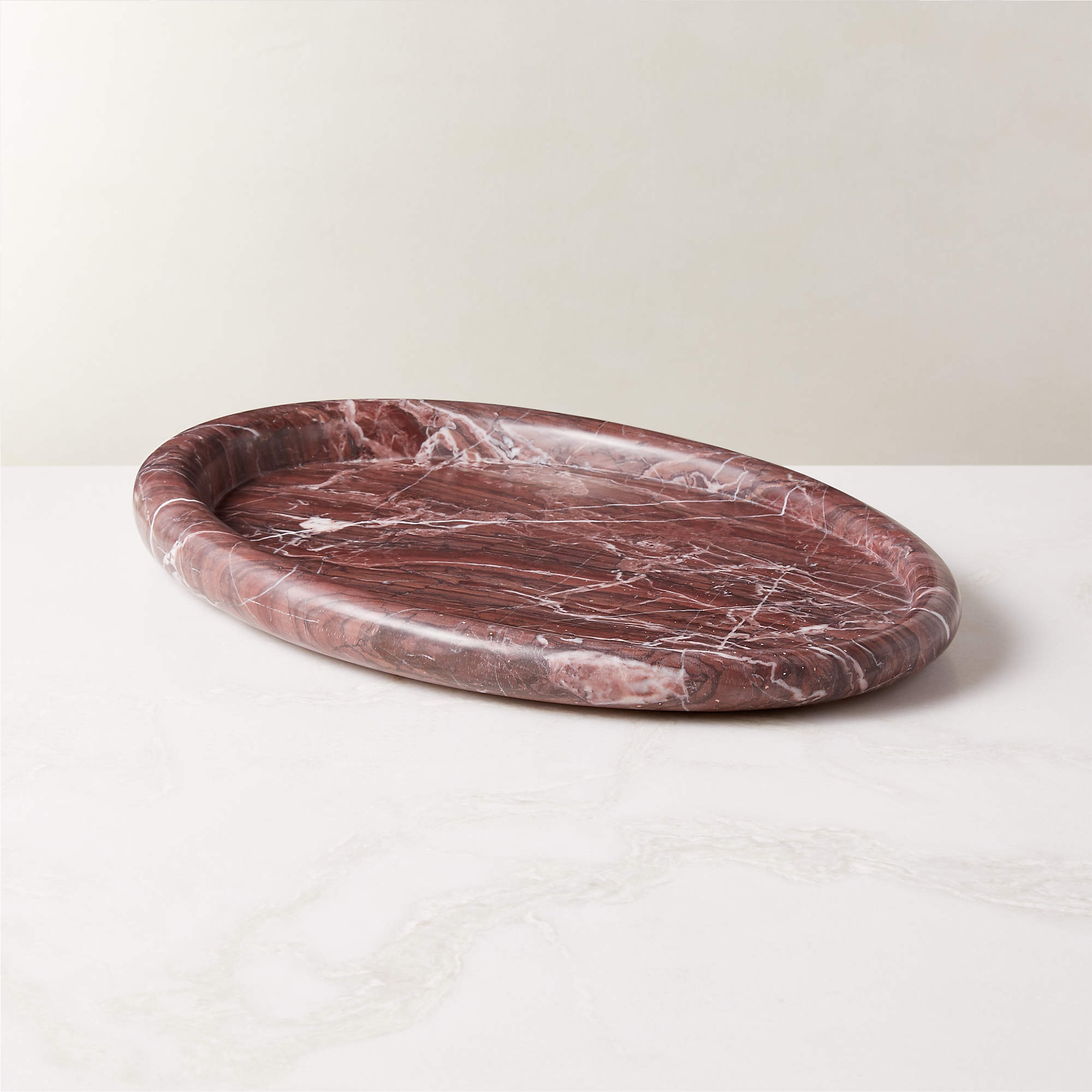 Pave Red Marble Server - Image 1
