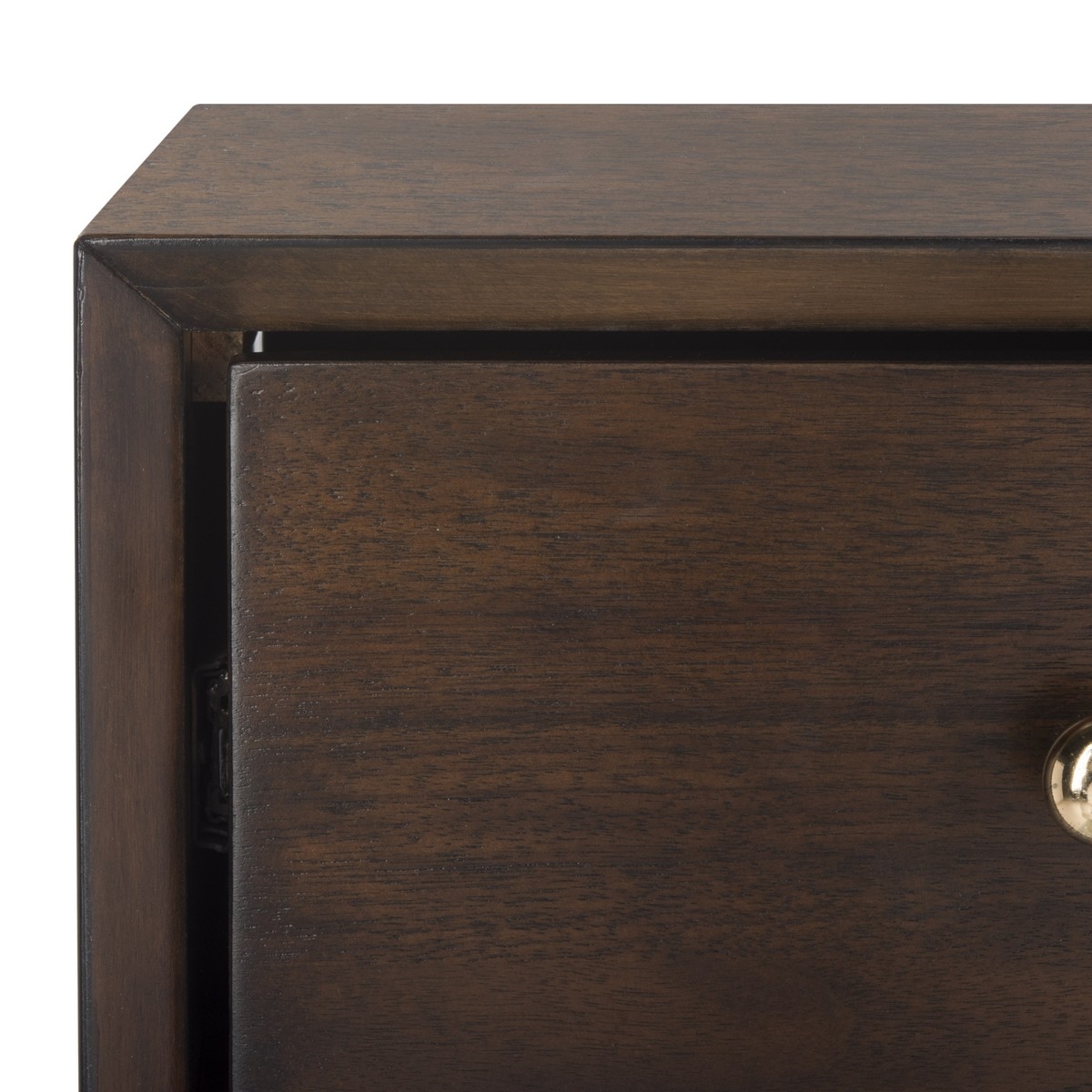 Madden Retro Dresser - Walnut/Brass - Arlo Home - Image 5