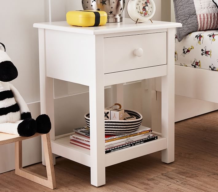 Kendall Nightstand, Simply White, In-Home Delivery - Image 1