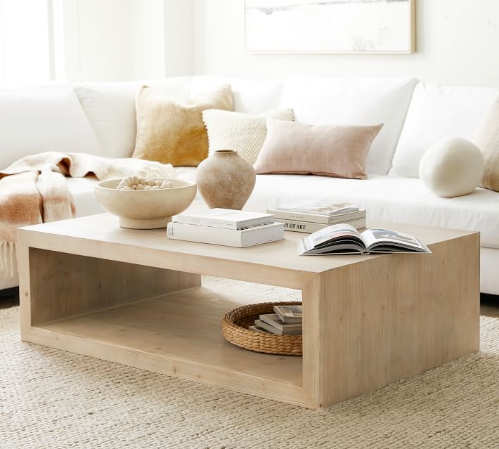 Folsom Grand Coffee Table, Desert Pine - Image 1