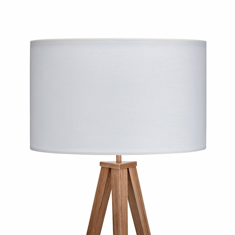 Cardone 62" Tripod Floor Lamp, Tan - Image 2