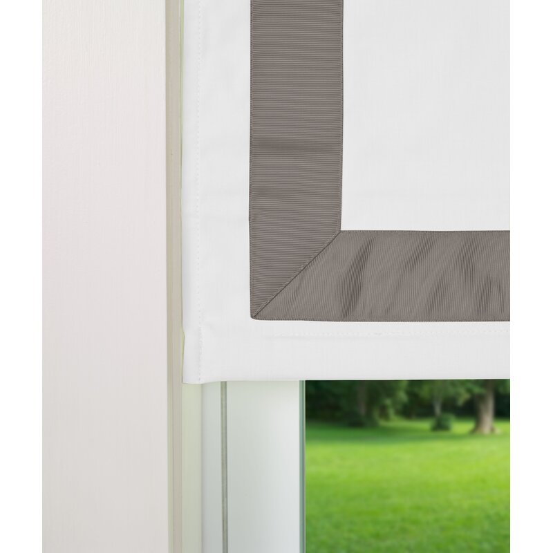 Indoor Cordless Blackout Roman Shade - Image 1