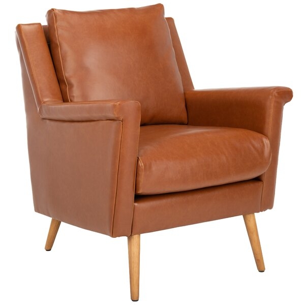 Velveteen Arm chair - Image 0