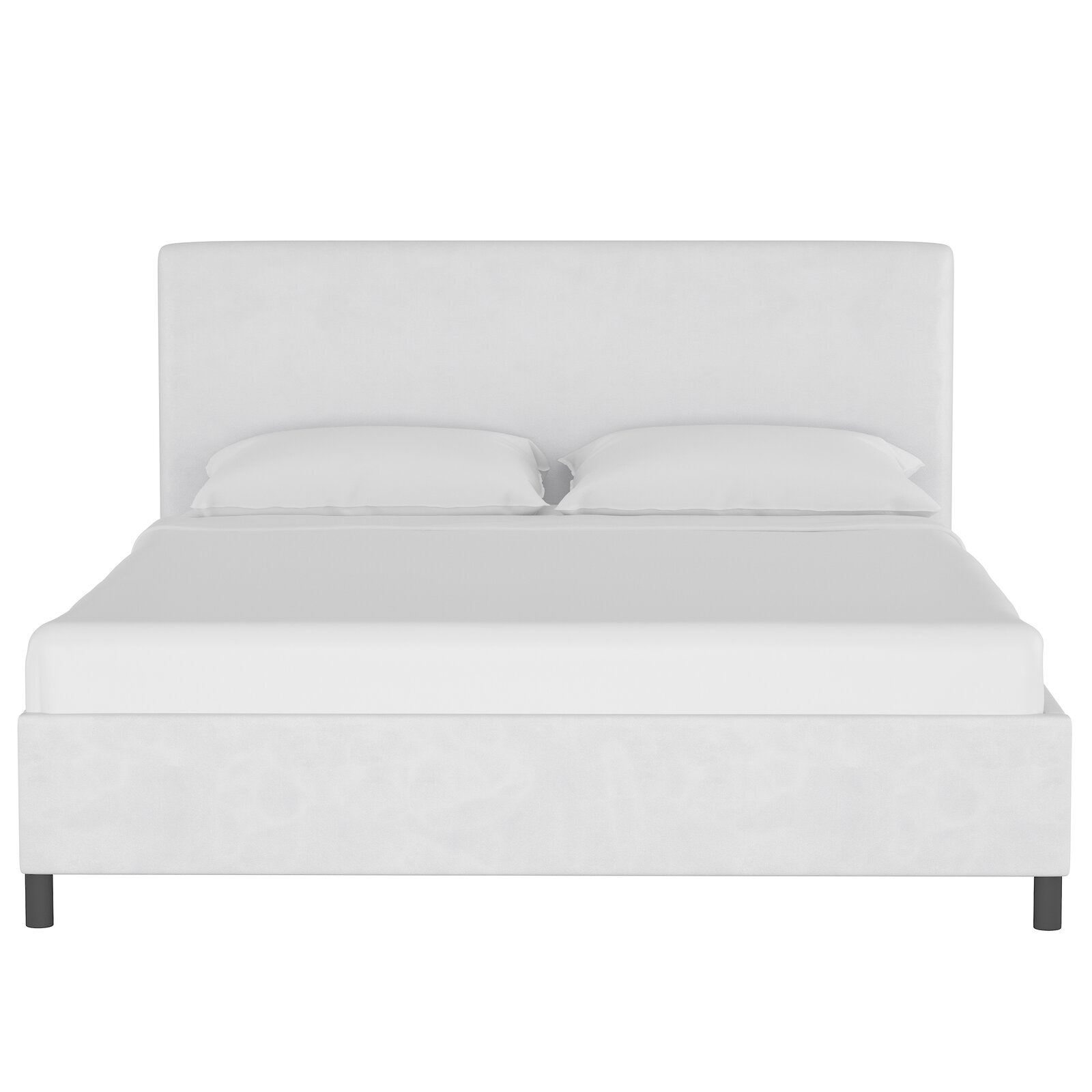 Upholstered Low Profile Platform Bed - Image 4