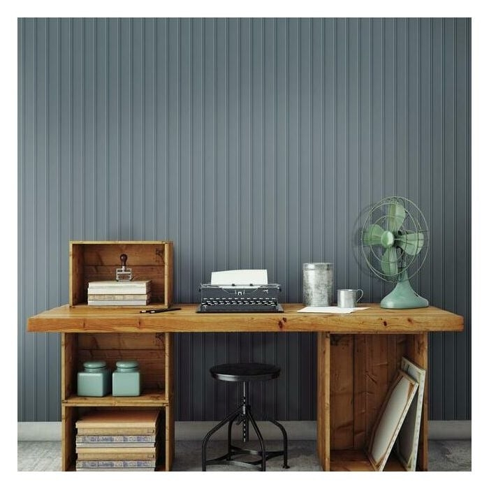 Beadboard Peel and Stick Wallpaper - Image 1