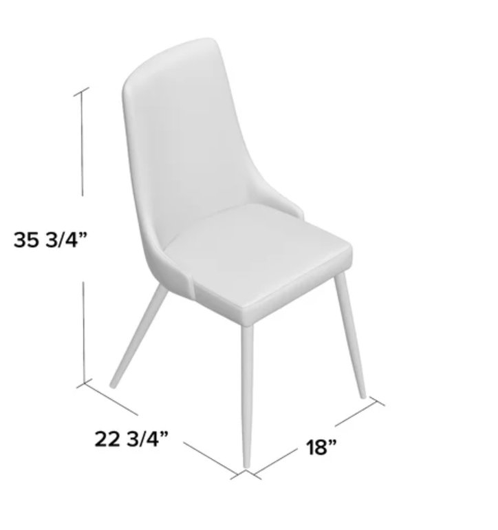 Blaise Upholstered Dining Chair (Set of 2) - Image 4