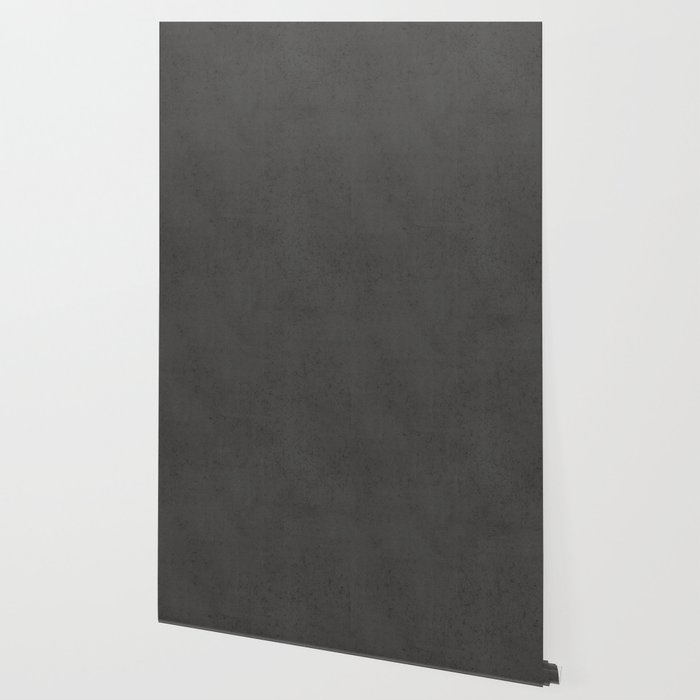 Charcoal Concrete Wallpaper, Peel and Stick, 2' x 10' - Image 0
