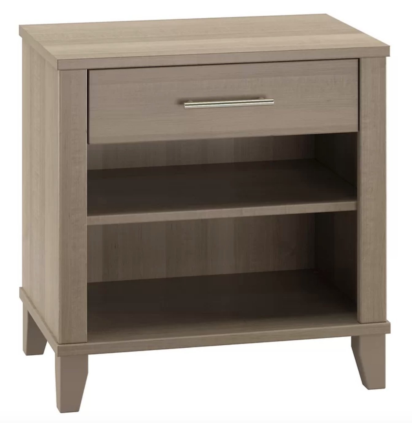 Valencia 1 - Drawer Nightstand in Ash Gray - Image 0