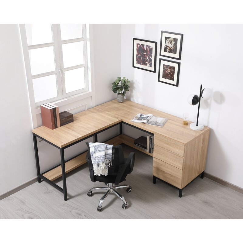 Maddox Reversible L-Shape Desk - Image 1