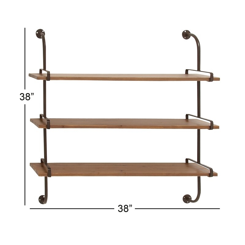 Fountain Valley Wood Wall Shelf - Image 1