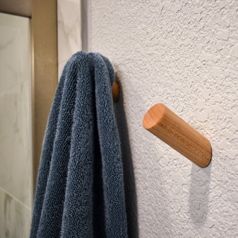 Mathieu Solid Wood Wall Hook - Image 1