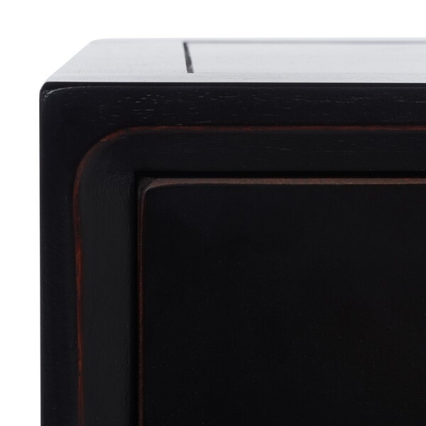 Siobhan Nightstand With Storage Drawer - Black - Arlo Home - Image 4