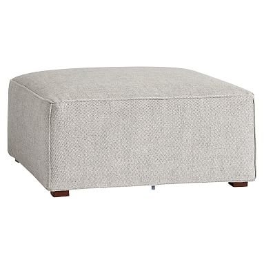Riley Collection Lounge Set, Ottoman, Boucle Twill Gravel, QS EXEL - Image 0