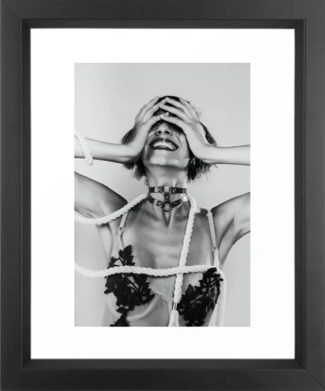 Behind the Madness Framed Art Print - Image 0