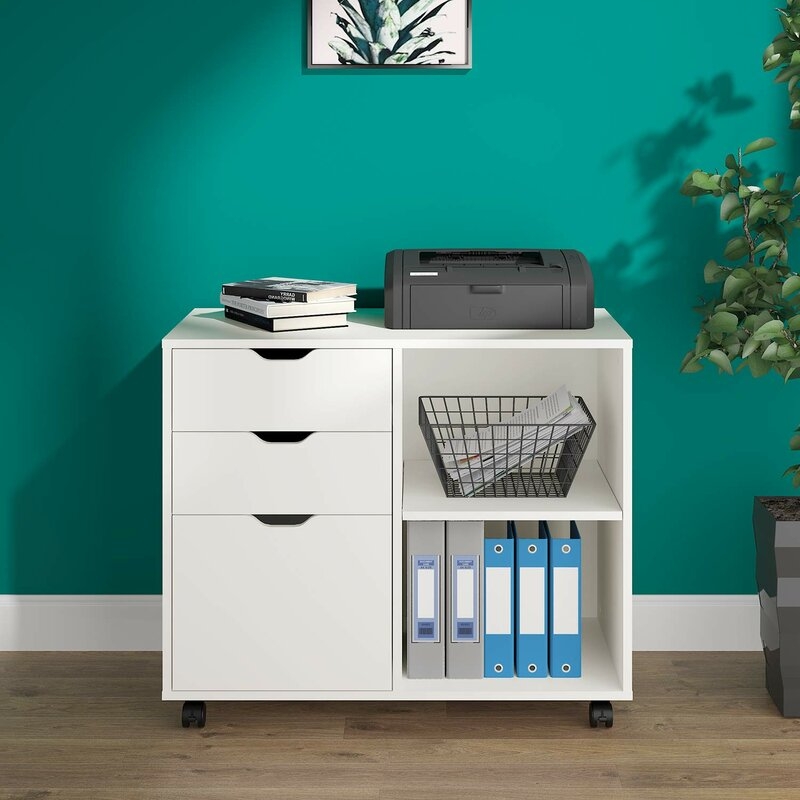 Home Office Mobile Printer Stand - Image 1
