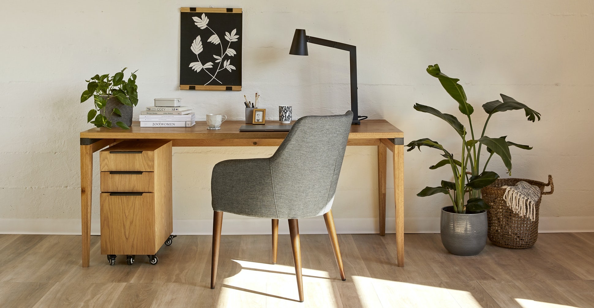 Feast Gravel Gray Dining Chair - Image 6