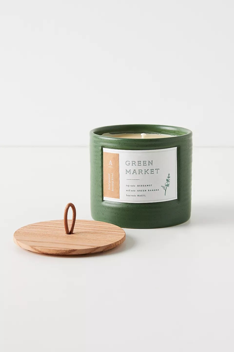 Hive & Wick Market Ceramic Candle By Anthropologie in Assorted - Image 0