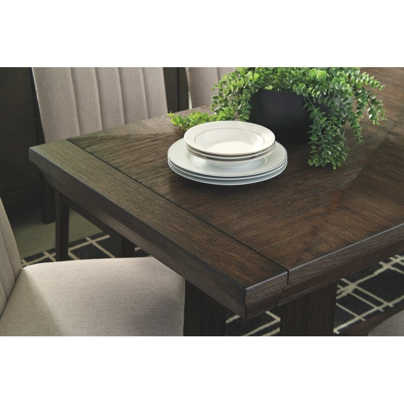 Vergas Extendable Solid Wood Dining Table - Image 2