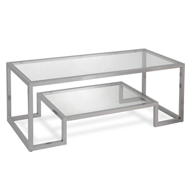 Imel Coffee Table with Tray Top - Image 1
