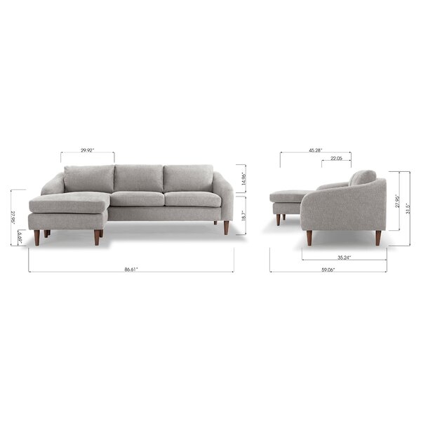 Kenmure 85" Reversible Sectional - Image 1