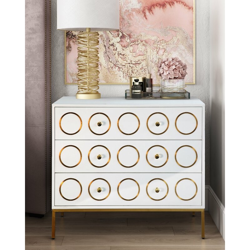 Baidy 3 Drawer Accent Chest - Image 4