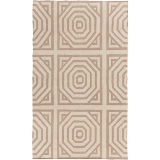 Rivington Beige Indoor 8' x 10' Handmade Rug - Image 0