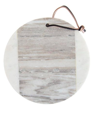 ROUND MARBLE CHEESE BOARD - Image 0