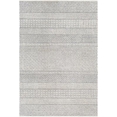 Pittsfield Hand-Tufted Wool Gray Area Rug, 8 x 10 - Image 0