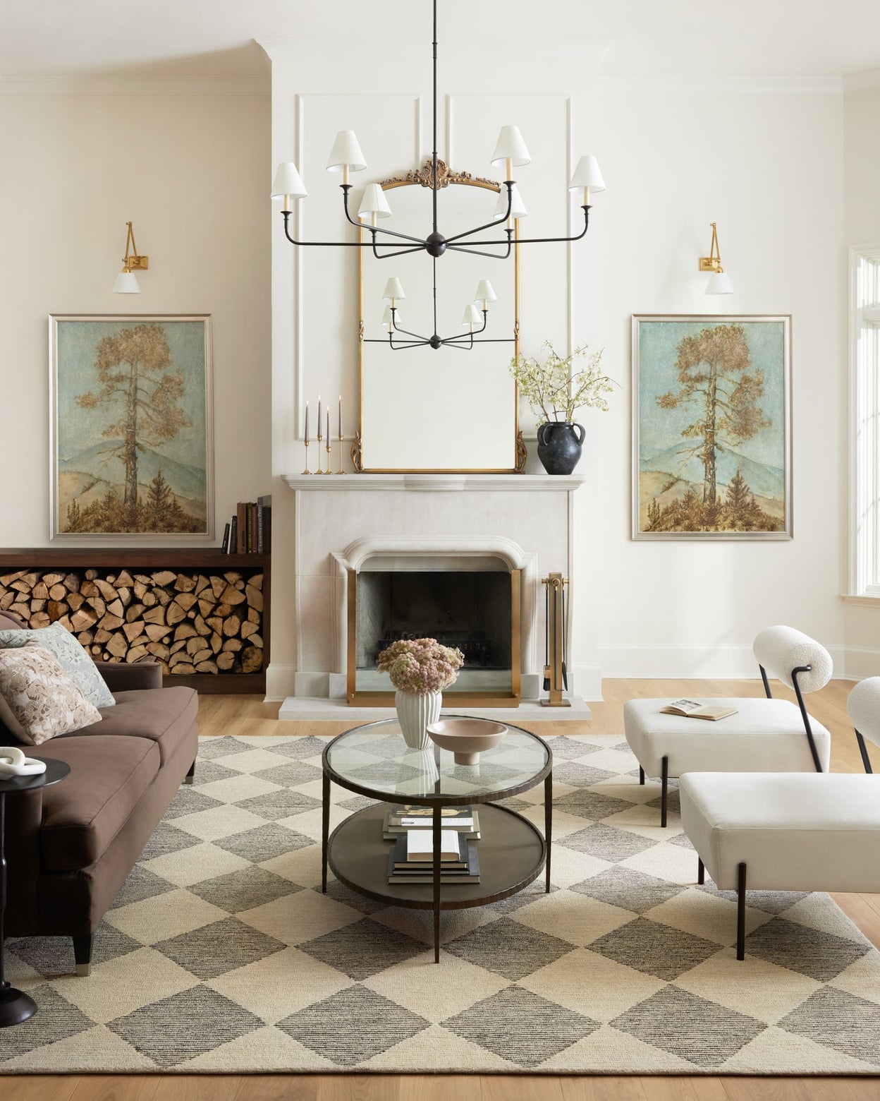 FRA-01 CJ Beige / Charcoal, 8'6" x 12' - Image 1