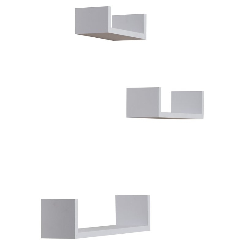 Wickes Floating Shelf, Set of 3 - Image 3