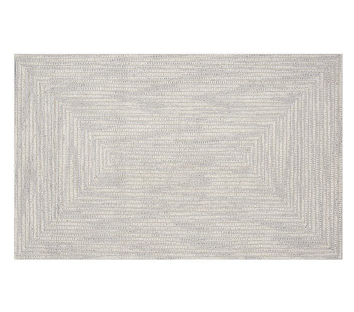 Mercer Rug, 8x10 Feet, Light Gray - Image 0