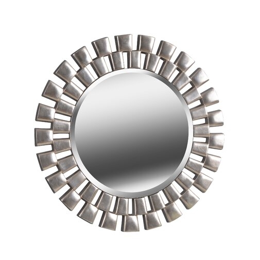Glam Sunburst Accent Mirror - Silver - Image 0
