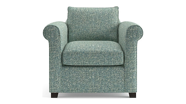 Hayward Rolled Arm Chair, Twilight, Agean - Image 0
