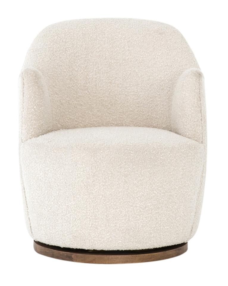 Gulliver Swivel Chair, Cream - Image 0