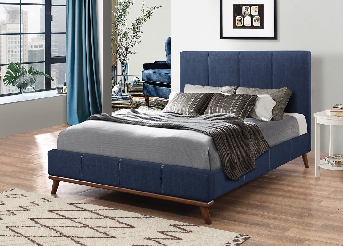 Bainum Upholstered Panel Bed - Image 0